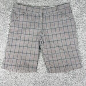 Peter Millar Bermuda Shorts Women's Size‎ 10 Plaid Golf Active Summer Pockets